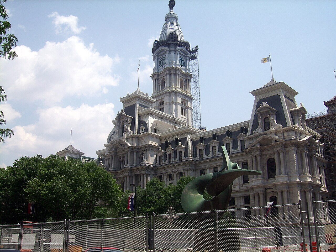 Philadelphia City Hall — case study: level-funded vs. self-funded plan comparison for a 75-employee law firm