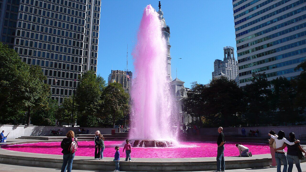 LOVE Park (JFK Plaza) in Center City Philadelphia