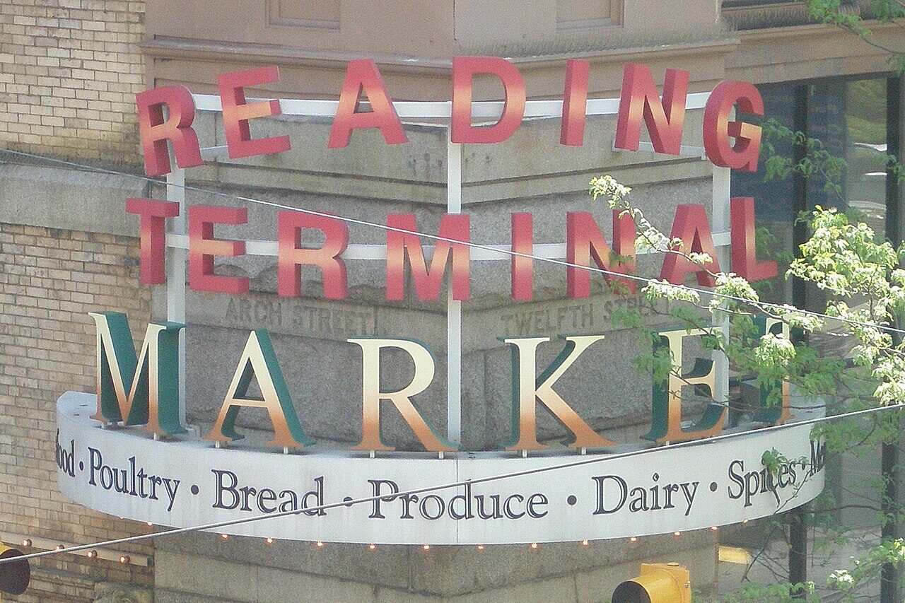 Reading Terminal Market — a Philadelphia institution just off Market Street